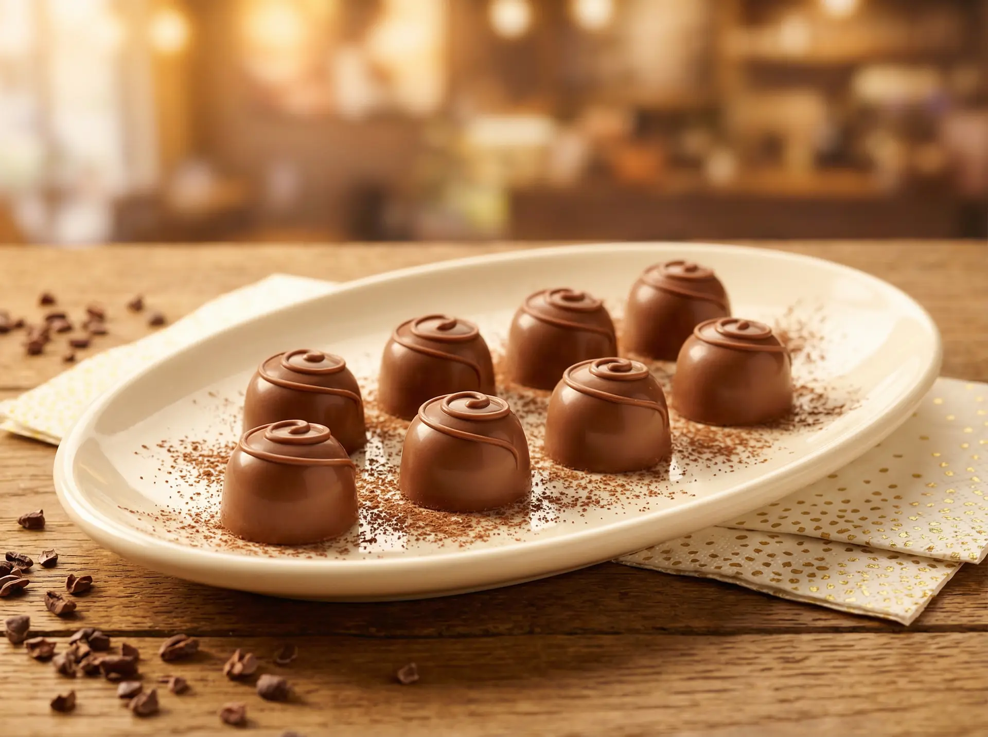 丝滑牛奶系列 - 糖心 ，比利时牛奶巧克力