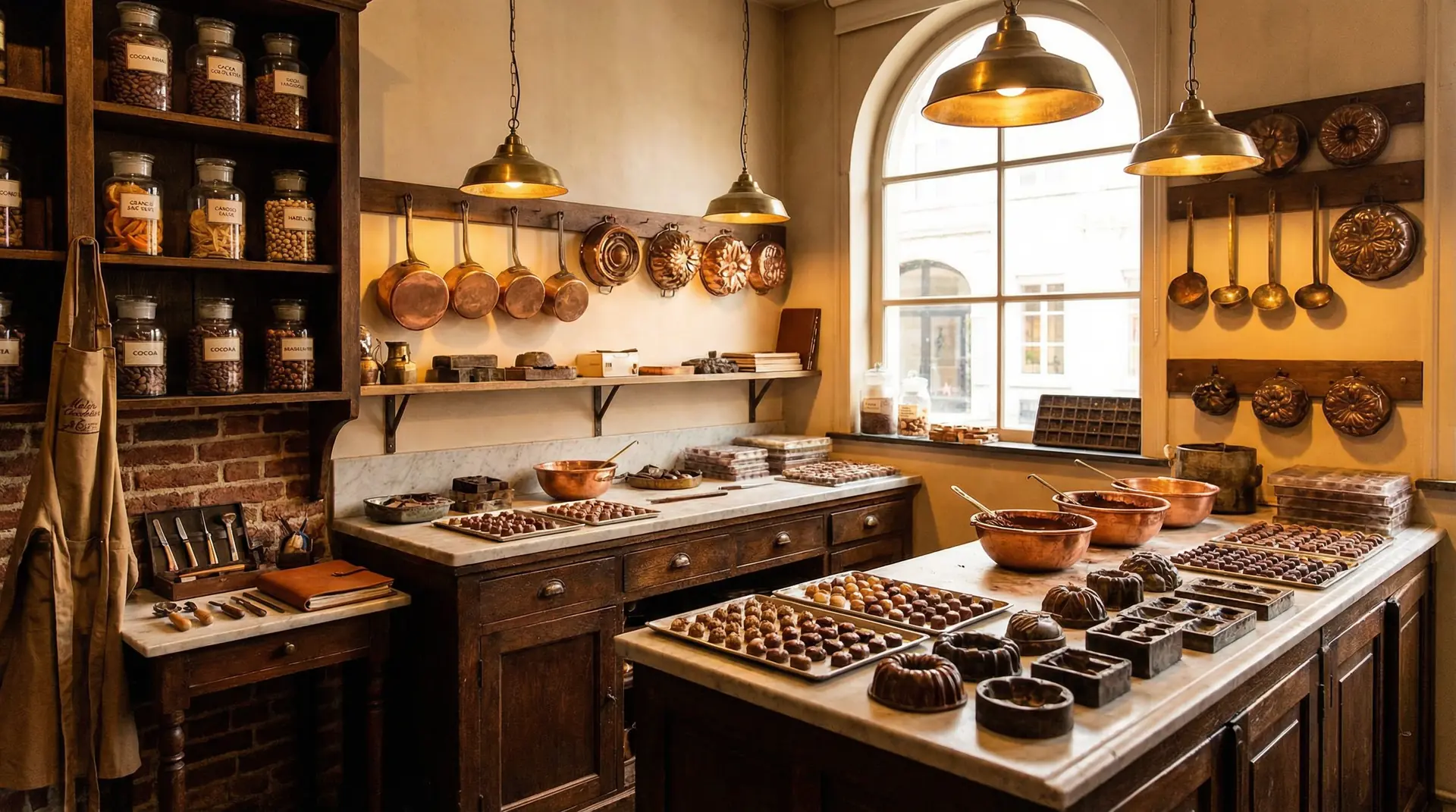 糖心工坊内部环境 - 糖心 ，百年巧克力制作工坊